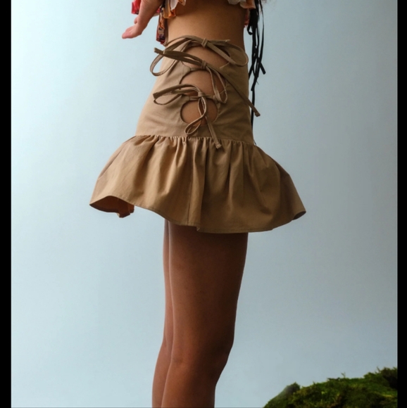 allina liu Dresses & Skirts - Allina Liu Mini Break Skirt With Bloomers